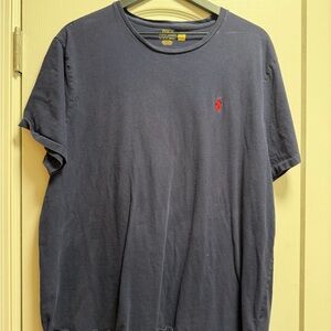 Polo Ralph Lauren Classic-Fit Jersey Crew Neck T-Shirt XL (Black)